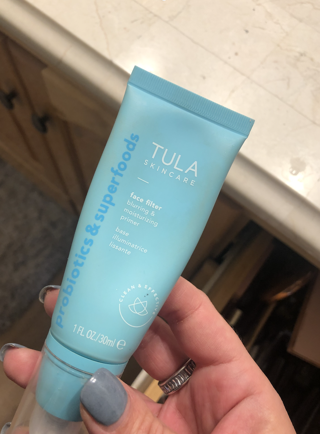 TULA Face Filter Blurring & Moisturizing Primer Review
